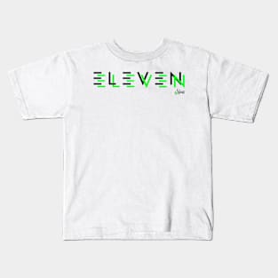 ELEVEN ELEVEN BREAK GREEN 2 Kids T-Shirt